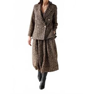 NEW ROSE VELVET charlie jacket in ditzy floral brocade